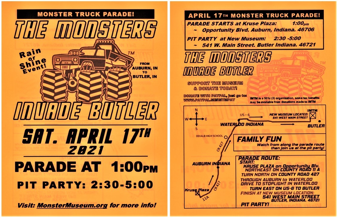 Monsters Invade Butler